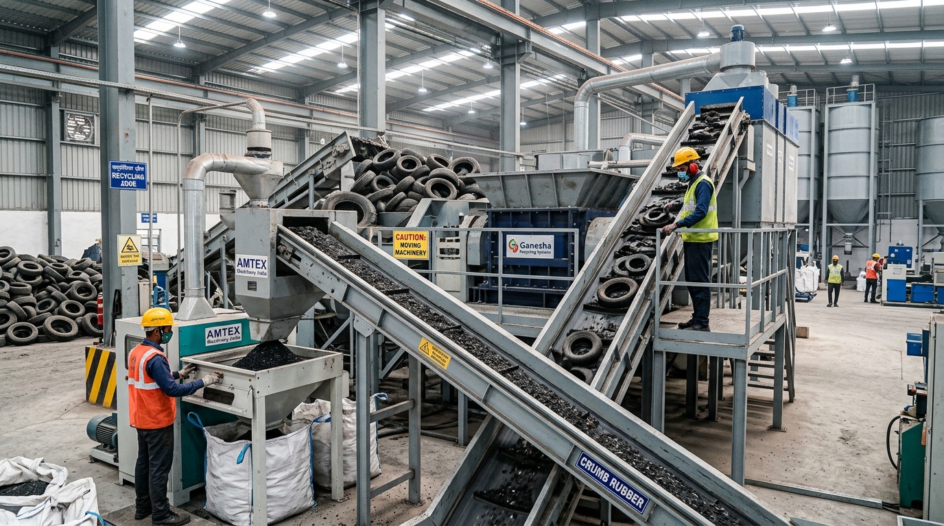 Crumb Rubber Processing